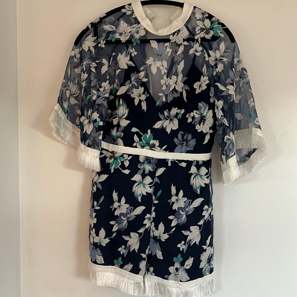Blue romper
